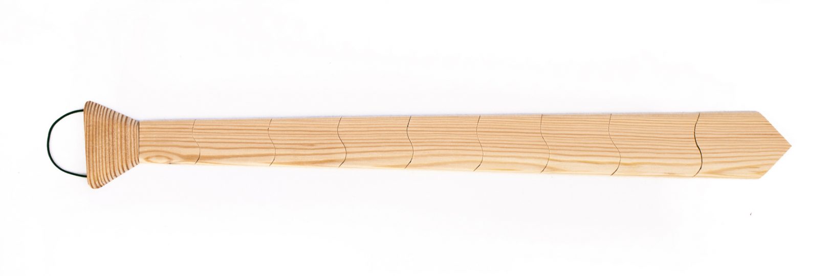 Cravatta di legno